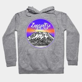 Zugspitze Germany MOUNTAIN PEAK Hoodie